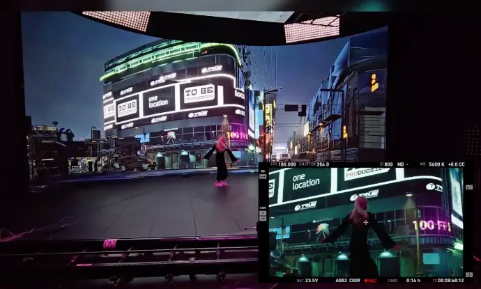 dvLED Virtual Production Studio